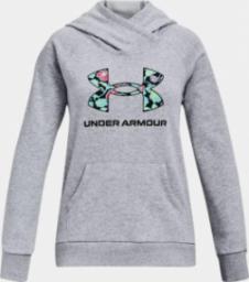  Under Armour Bluza UA Girl's Rival Logo Hoodie 1366399 035 1366399 035 szary XL