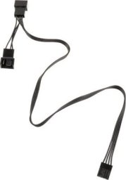 Kolink 4-pin - 4-pin x2, 0.35m, Czarny (PGW-AC-KOL-047)