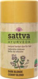  Sattva SATTVA_Natural Herbal Dye for Hair naturalna ziołowa farba do włosów Dark Blonde 150g