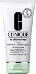  Clinique All About Clean 2-in-1 Cleansing Exfoliating Jelly delikatny głęboko oczyszczający żel do mycia twarzy 150ml