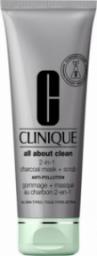  Clinique CLINIQUE_All About Clean 2-in-1 Charcoal Mask + Scrub oczyszczająca maseczka do twarzy 100 ml