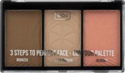  Wibo WIBO_Face Palette 3 Steps To Perfect Face paleta do konturowania twarzy