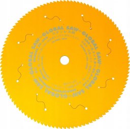 GLOBAL SAW Piła tarczowa do cięcia stali nierdzewnej GLOBAL SAW 355 x 2,1/1,7-1,9 x 25,4mm / 110z CERMET