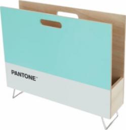  Balvi stojak na czasopisma Pantone 28 x 38 x 9 cm drewno/metal niebieski