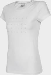  4f Koszulka damska H4L22-TSD013 Biały r. S