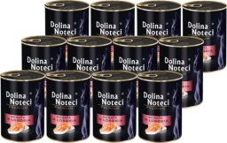 Dolina Noteci Premium Kot Bogata w łososia puszka 12x400g