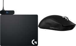 Podkładka Logitech Powerplay Wireless Charging System (943-000110) + G PRO X SuperLight 2 (910-006630)
