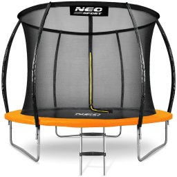 Trampolina ogrodowa Neo-Sport NS-08C201 z siatką wewnętrzną 8.5 FT 252 cm