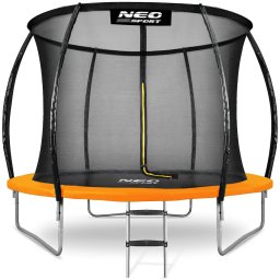 Trampolina ogrodowa Neo-Sport NS-10C201 z siatką wewnętrzną 10 FT 312 cm