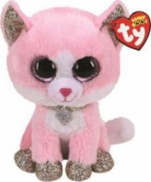 TY INC. TY BEANIE BOOS FIONA różowy kot 24cm 36489 TY