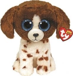 TY INC. TY BEANIE BOOS Pies Muddles brązowo-biały 24cm 36487