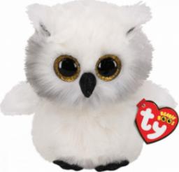 TY INC. TY BEANIE BOOS Austin biała sowa 24cm 36480