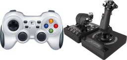 Pad Logitech F710 Wireless (940-000142) + G X56 Hotas (945-000059)