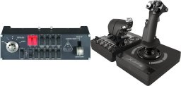 Joystick Logitech G Saitek Pro Flight Switch Panel USB (945-000012) + G X56 Hotas (945-000059)