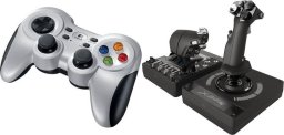Pad Logitech F710 Wireless (940-000145) + G X56 Hotas (945-000059)