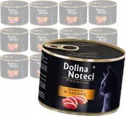 Dolina Noteci Premium Kot Bogata w kaczkę puszka 12x185 g