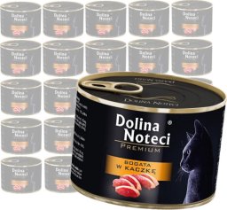 Dolina Noteci Premium Kot Bogata w kaczkę puszka 24x185g