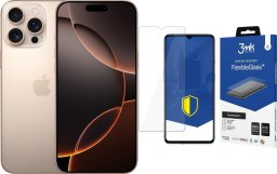 Smartfon Apple Smartfon Apple iPhone 16 Pro Max 256GB Desert Titanium (MYWX3) + FlexibleGlass