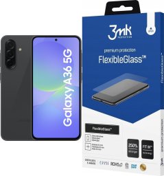 Smartfon Samsung Galaxy A36 5G 8/256GB Czarny (SM-A366BZKGEUE) + FlexibleGlass