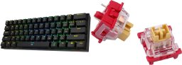 Klawiatura Redragon Redragon K630 DragonBorn Outemu Red (RED-K630RGB) + A113 F Bullet Keycaps (A113 F)