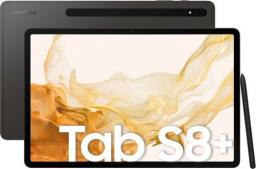 Tablet Samsung Galaxy Tab S8+ 12.4" 128 GB 5G Szare (SM-X806BZAAEUE)