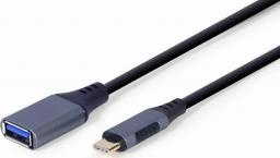 Adapter USB Gembird Czarny  (A-USB3C-OTGAF-01)