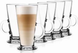  Tadar Komplet 6 szklanek do kawy Caffe Latte 250 ml