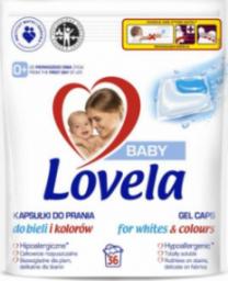 Lovela LOVELA_Baby Gel Caps For Whites &amp; Colours kapsułki hipoalergiczne do prania do bieli i kolorów 36szt.