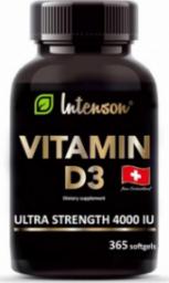 Intenson INTENSON_Vitamin D3 suplement diety 365 kapsułek