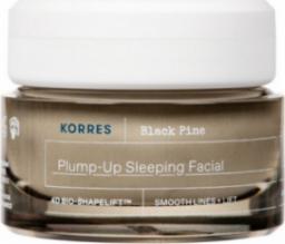 Korres KORRES_Black Pine Plump-Up Sleeping Facial ujędrniający krem do twarzy na noc 40ml