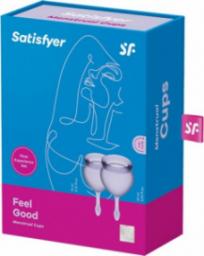 Satisfyer SATISFYER_SET Feel Good Mentrual zestaw kubeczków menstruacyjnych 15ml + 20ml Light Lila