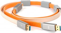 Kabel USB iFi Audio USB-B - 2x USB-A 0.7 m Pomarańczowy
