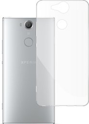 etumi Etui Do Sony Xperia Xa2 Gumowe Slim Clear View Pokrowiec Ochronny / Futerał Obudowa / Ochrona Clear Cover Bezbarwne Slim Case0220