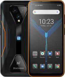 Smartfon Blackview BL5000 5G 8/128GB Czarno-pomarańczowy  (BL5000-OE/BV)