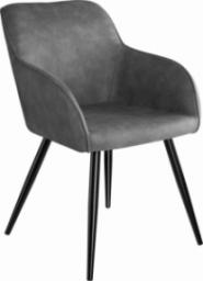  Tectake Krzesło Marilyn - szaro-czarne
