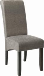  Tectake Eleganckie krzesło do jadalni lub salonu - szary, wzór marmurkowy