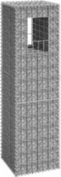  vidaXL Słupek gabionowy, 40x40x140 cm, żelazo