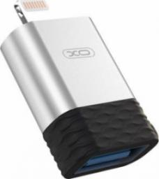 Adapter USB XO Lightning - USB Srebrny  (8_2274953)