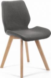  Fabryka Mebli Akord 4x krzesło tapicerowane materiałowe SJ.0159 Szaro-Brązowe