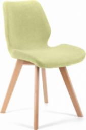  Fabryka Mebli Akord 4x krzesło tapicerowane materiałowe SJ.0159 Zielone