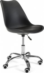 Krzesło biurowe Fabryka Mebli Akord FD005 Czarne