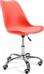 Krzesło biurowe Fabryka Mebli Akord FD005 Czerwone