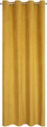 Eurofirany Zasłona Velvet Lili 140 x 250 Przelotka Miodowy