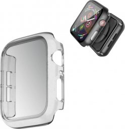 Strado Etui 2w1 ze szkłem do Apple Watch 7 45mm (Bezbarwne) uniwersalny
