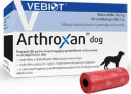  Vebiot Witaminy, suplementy dla psów Vebiot Arthroxan dog 60 tabletek + woreczki na odchody
