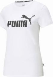  Puma Koszulka damska PUMA ESS LOGO TEE PUMA WHITE M