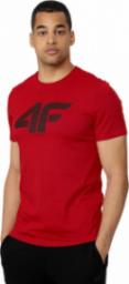  4f T-Shirt 4F H4L22-TSM353 62S H4L22-TSM353 62S czerwony S