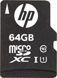 Karta HP MicroSDXC 64 GB Class 10 UHS-I/U1  (SDU64GBXC10HP-EF)