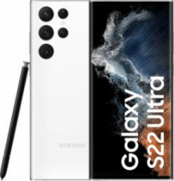Smartfon Samsung Galaxy S22 Ultra 5G 12/512GB Biały  (SM-S908BZWHEUE)