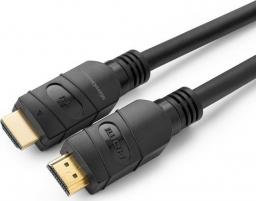 Kabel MicroConnect HDMI - HDMI 15m czarny (MC-HDM191915V2.0AMP)